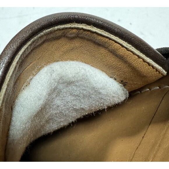 Salvatore Ferragamo Geneva Brown Shoes Gancini Silver Bit Loafers Mens Sz 9.5 EE - Picture 9 of 11